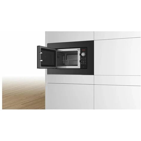 Bosch BEL623MB3 Serie 2 Forno A Microonde Con Grill Capacità 20 Litri Potenza 800W 8 Programmi Nero 6 Bosch BEL623MB3 Serie 2 Forno A Microonde Con Grill Capacità 20 Litri Potenza 800W 8 Programmi Nero - immagine 4