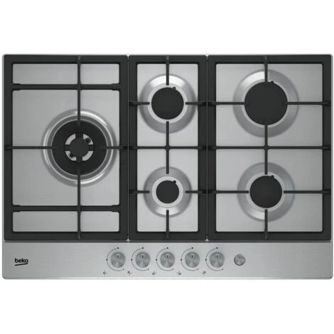 Beko HIAL 75235 SX Piano Cottura Acciaio Inossidabile Da Incasso 75cm A Gas 5 Fornelli 5 Beko HIAL 75235 SX Piano Cottura Acciaio Inossidabile Da Incasso 75cm A Gas 5 Fornelli - immagine 3