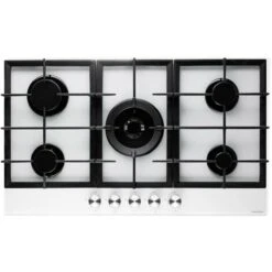 PremierTech PC905GW Piano Cottura A Gas Bianco Da 90cm (86cm) 5 Fuochi In Vetro 10 PremierTech PC905GW Piano Cottura A Gas Bianco Da 90cm (86cm) 5 Fuochi In Vetro -Elettrodomestici Negozio 70294353 4