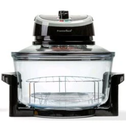 PremierTech PT-FA12B Forno Alogeno Ad Aria Ventilato 17 Litri 1400 Watt Cuoce Senza Olio (nero)