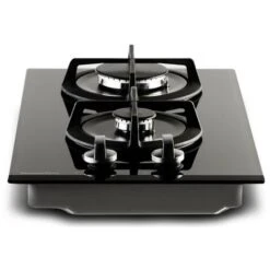 PremierTech PC2G30V Piano Cottura A Gas 2 Fuochi 30cm Vetro -Elettrodomestici Negozio 70294366 3