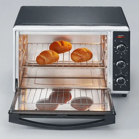 Forno Ad Aria Calda Da 42l 1800w + Girarrosto - To2058 - Severin 4 Forno Ad Aria Calda Da 42l 1800w + Girarrosto - To2058 - Severin - immagine 2