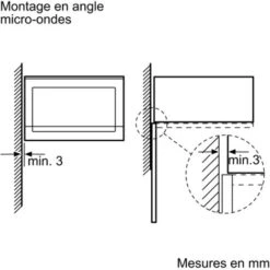 Microonde Da Incasso 25l 900w Acciaio Inox - Bfl550ms0 - Bosch -Elettrodomestici Negozio 70416006 5