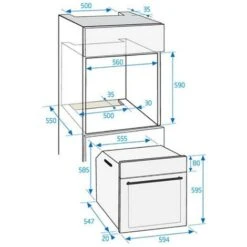 Forno Multifunzione Da Incasso 80l 60cm Inox/pirolisi Nero - Bvm35400xps - Beko 9 Forno Multifunzione Da Incasso 80l 60cm Inox/pirolisi Nero - Bvm35400xps - Beko -Elettrodomestici Negozio 70416611 4