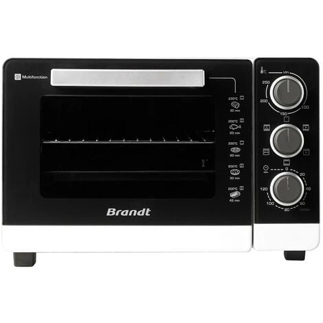 Forno Multifunzione 26l 1500w Nero / Bianco - Fc265mw - Brandt 3 Forno Multifunzione 26l 1500w Nero / Bianco - Fc265mw - Brandt