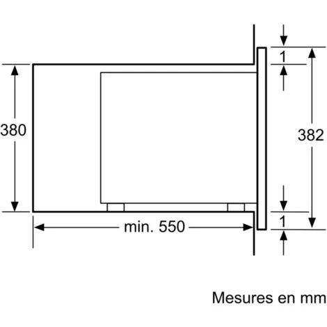 Microonde Da Incasso 25l 900w Nero - Bfl550mb0 - Bosch 5 Microonde Da Incasso 25l 900w Nero - Bfl550mb0 - Bosch - immagine 3