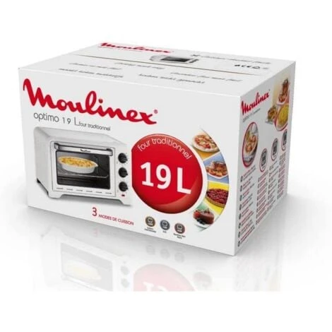 Moulinex OX441110 Forno Optimo, Bianco, 19 Litri 4 Moulinex OX441110 Forno Optimo, Bianco, 19 Litri - immagine 2
