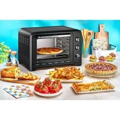 Moulinex Optimo Forno Elettrico 39 L Nero Calore Girevole 6 Modalità Di Cottura Pizza Pane Torte Pasticcerie 2000 W Termostato 240° Funzione Scongelamento OX487810 8 Moulinex Optimo Forno Elettrico 39 L Nero Calore Girevole 6 Modalità Di Cottura Pizza Pane Torte Pasticcerie 2000 W Termostato 240° Funzione Scongelamento OX487810 -Elettrodomestici Negozio 70870939 3