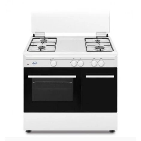 Cucina 90x60 Ducati Sd490gwe 4 Fuochi Bianca Forno A Gas Statico 3 Cucina 90x60 Ducati Sd490gwe 4 Fuochi Bianca Forno A Gas Statico