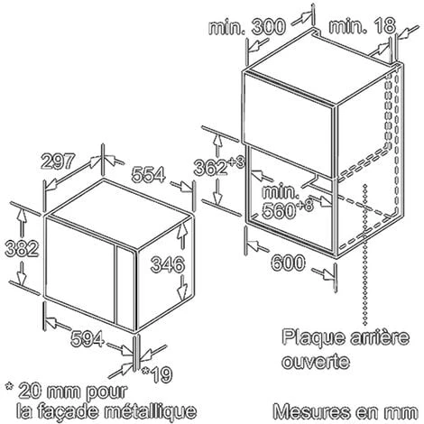 Microonde Da Incasso 20l 800w - Bfl520ms0 - Bosch 5 Microonde Da Incasso 20l 800w - Bfl520ms0 - Bosch - immagine 3