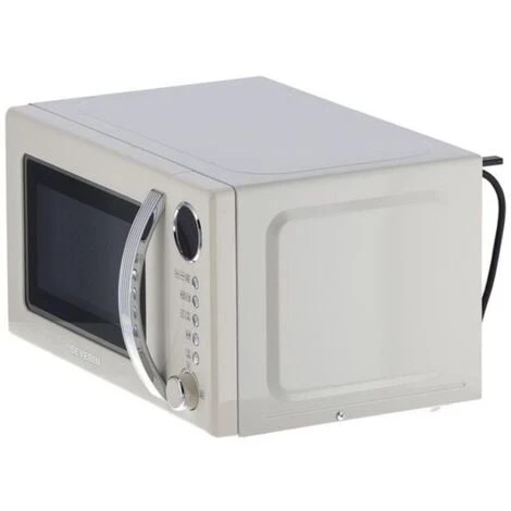 Severin MW 7892 Forno A Microonde Retrò Con Grill Capacità 20 Litri Potenza 700W 8 Programmi Tasto Quick Crema 4 Severin MW 7892 Forno A Microonde Retrò Con Grill Capacità 20 Litri Potenza 700W 8 Programmi Tasto Quick Crema - immagine 2