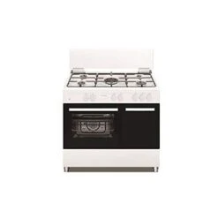 Schaub Lorenz SS590EW Cucina Elettrica 5 Fuochi A Gas Forno Elettrico Classe Energetica A Dimensioni 90x60cm Bianco