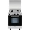 Glem A664VI Libera Installazione Piano Cottura A Gas, Acciaio Inossidabile -Elettrodomestici Negozio 73041926 1