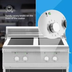 Cucina A Induzione 17.000 W 4 Superfici Di Cottura 260 °C Spazio Di Stoccaggio -Elettrodomestici Negozio 77484612 5