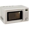 Forno Microonde Vintage 20 Litri Funzione Scongelamento E Grill, Innoliving INN-861B Beige