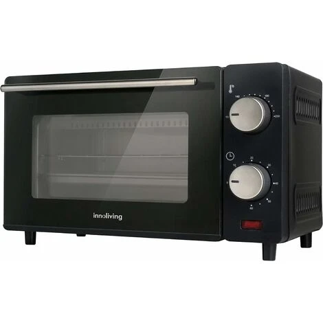 Forno Elettrico Da Tavolo Con Termostato 230° E Timer, Griglia E Teglia Incluse, Innoliving INN-790 4 Forno Elettrico Da Tavolo Con Termostato 230° E Timer, Griglia E Teglia Incluse, Innoliving INN-790 - immagine 2