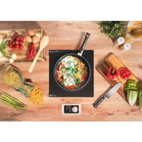 Piano Cottura A Induzione 3.500 W Timer Acciaio Inox Ø 22 Cm 5 Piano Cottura A Induzione 3.500 W Timer Acciaio Inox Ø 22 Cm - immagine 3