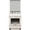 La Germania S64041WT Cucina 60x60 Cm 4 Fuochi Forno Elettrico Statico Bianco Classe A -Elettrodomestici Negozio 87087956 1