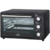 FORNO ELETTRICO VENTILATO 16 LITRI CON TERMOSTATO REGOLABILE DCG MB9803N 3 POSIZIONI DI COTTURA, 100°-230°, TIMER 60 MINUTI