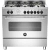 Cucina A Gas Acciaio Inox Bertazzoni MAS906MFESXT -Elettrodomestici Negozio 88770222 1