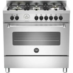 Cucina A Gas Acciaio Inox Bertazzoni MAS906MFESXT