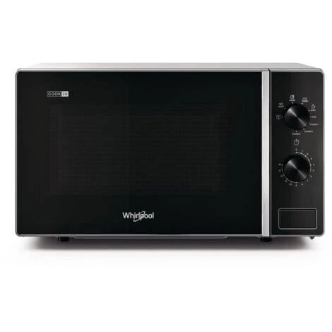Whirlpool MWP 103 SB Superficie Piana Microonde Con Grill 20 L 700 W Nero, Argento 6 Whirlpool MWP 103 SB Superficie Piana Microonde Con Grill 20 L 700 W Nero, Argento - immagine 4