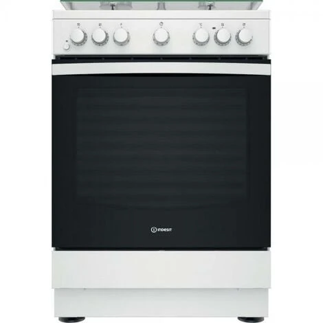 Indesit IS67G4PHW/E Cucina Gas Nero, Bianco A 3 Indesit IS67G4PHW/E Cucina Gas Nero, Bianco A
