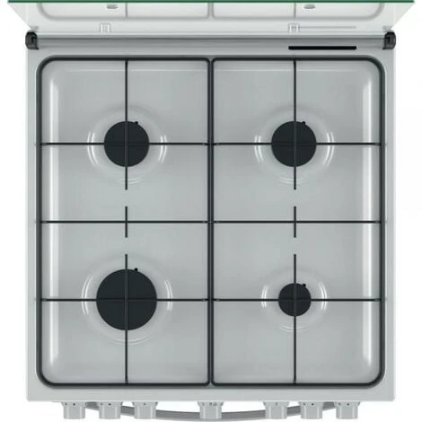 Indesit IS67G4PHW/E Cucina Gas Nero, Bianco A 4 Indesit IS67G4PHW/E Cucina Gas Nero, Bianco A - immagine 2