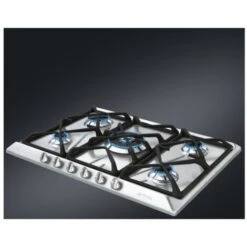 Smeg SRV576GH5 Piano Cottura Acciaio Inossidabile Da Incasso Gas 5 Fornello(i) -Elettrodomestici Negozio 91987471 3