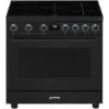 Smeg C91IEA9 Estetica Mista Cucina Con Piano A Induzione E Forno Elettrico Termoventilato 5 Zone Classe Energetica A 90x60 Cm Antracite 2 Smeg C91IEA9 Estetica Mista Cucina Con Piano A Induzione E Forno Elettrico Termoventilato 5 Zone Classe Energetica A 90x60 Cm Antracite -Elettrodomestici Negozio 92473232 1