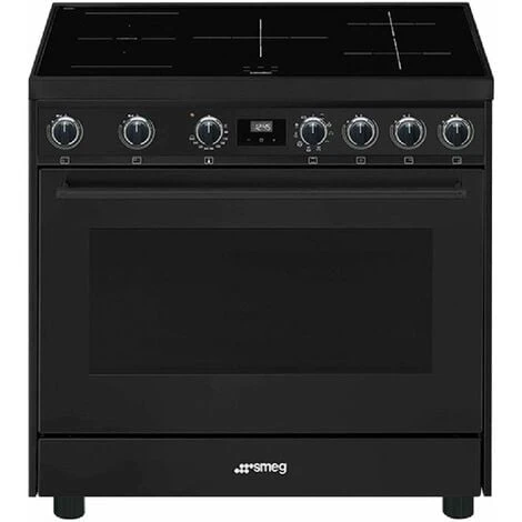 Smeg C91IEA9 Estetica Mista Cucina Con Piano A Induzione E Forno Elettrico Termoventilato 5 Zone Classe Energetica A 90x60 Cm Antracite 4 Smeg C91IEA9 Estetica Mista Cucina Con Piano A Induzione E Forno Elettrico Termoventilato 5 Zone Classe Energetica A 90x60 Cm Antracite - immagine 2
