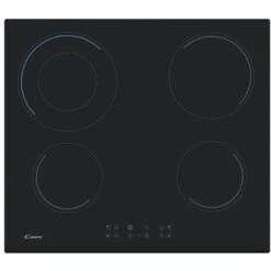 Candy Smart CH64DVT Piano Cottura Vetroceramica 4 Zone Nero
