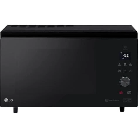 LG MJ3965BPS Forno Microonde Smart Inverter Combinato E Ventilato Con Doppio Grill, 39 Litri, 1350 W, Programmi Automatici, 5 Livelli Di Potenza, Piatto Microonde Crispy Incluso - Nero Fumè 3 LG MJ3965BPS Forno Microonde Smart Inverter Combinato E Ventilato Con Doppio Grill, 39 Litri, 1350 W, Programmi Automatici, 5 Livelli Di Potenza, Piatto Microonde Crispy Incluso - Nero Fumè