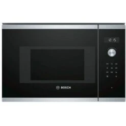 Bosch BFL524MS0 Serie 6 Forno A Microonde Da Incasso Capacita' 20 Litri Potenza 800 W 7 Programmi Automatici 60 X 38 Cm Nero