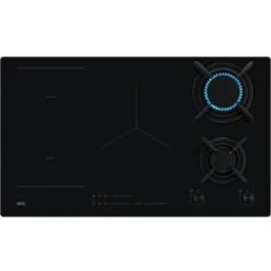 AEG HDB95623NB Nero Da Incasso 88 Cm Combi 5 Fornello(i)