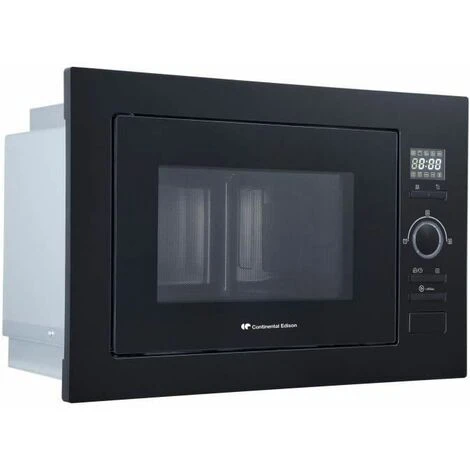 Microonde Da Incasso Grill CONTINENTAL EDISON CEMO25GEB2 Nero L59,5 X H38,8 X P40 Cm 25L 5 Microonde Da Incasso Grill CONTINENTAL EDISON CEMO25GEB2 Nero L59,5 X H38,8 X P40 Cm 25L - immagine 3