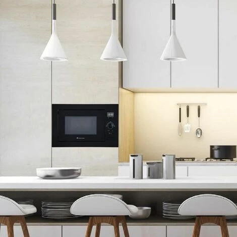 Microonde Da Incasso Grill CONTINENTAL EDISON CEMO25GEB2 Nero L59,5 X H38,8 X P40 Cm 25L 7 Microonde Da Incasso Grill CONTINENTAL EDISON CEMO25GEB2 Nero L59,5 X H38,8 X P40 Cm 25L - immagine 5