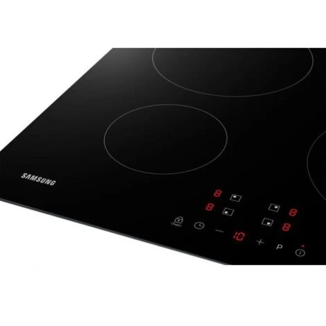 SAMSUNG NZ64M3NM1BB / UR Piano Cottura A Induzione - 4 Zone - 7200 W - L59 X D57 Cm - Rivestimento In Vetro - Nero 5 SAMSUNG NZ64M3NM1BB / UR Piano Cottura A Induzione - 4 Zone - 7200 W - L59 X D57 Cm - Rivestimento In Vetro - Nero - immagine 3